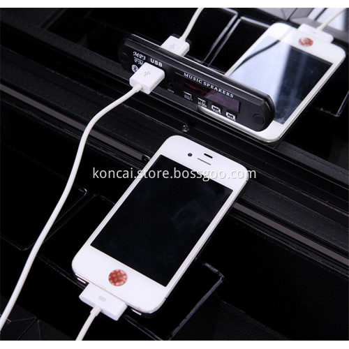Aluminum Makeup Case With Keyring Neoprene Makeup Bag
